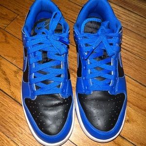 Dunk Low Retro Black Hyper Cobalt